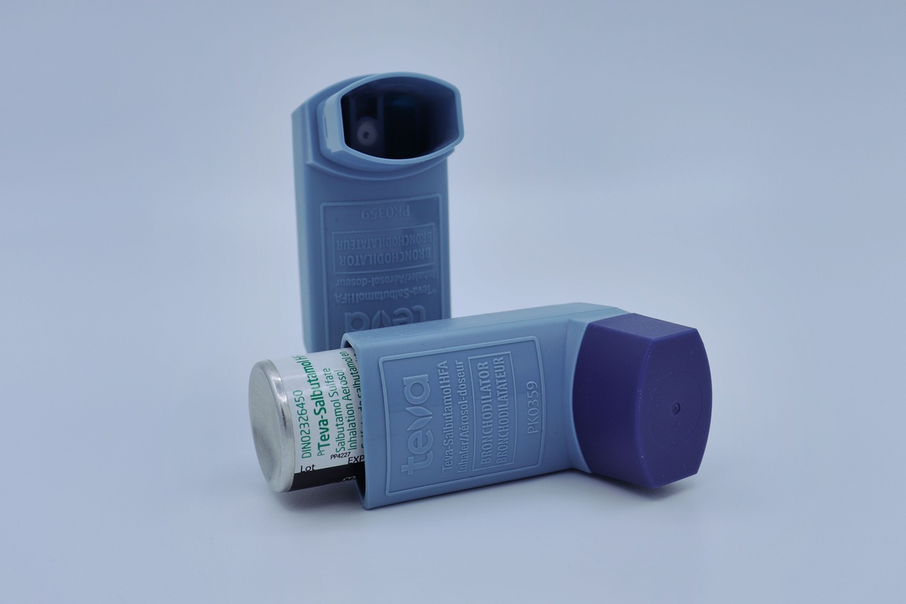  An image of an inhaler used by asthma patients
