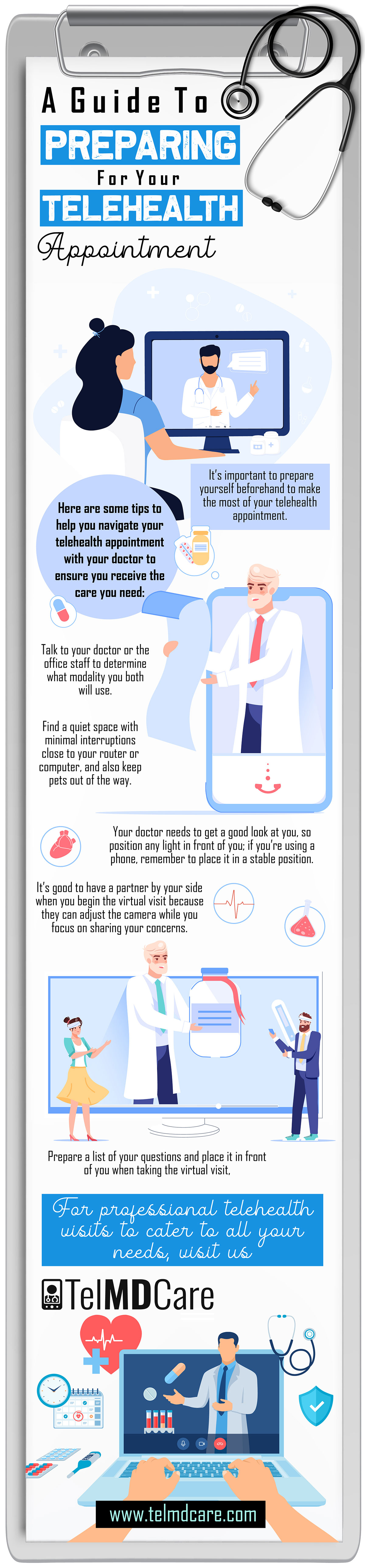 A Guide to Preparing for your Telehealth Appointment
