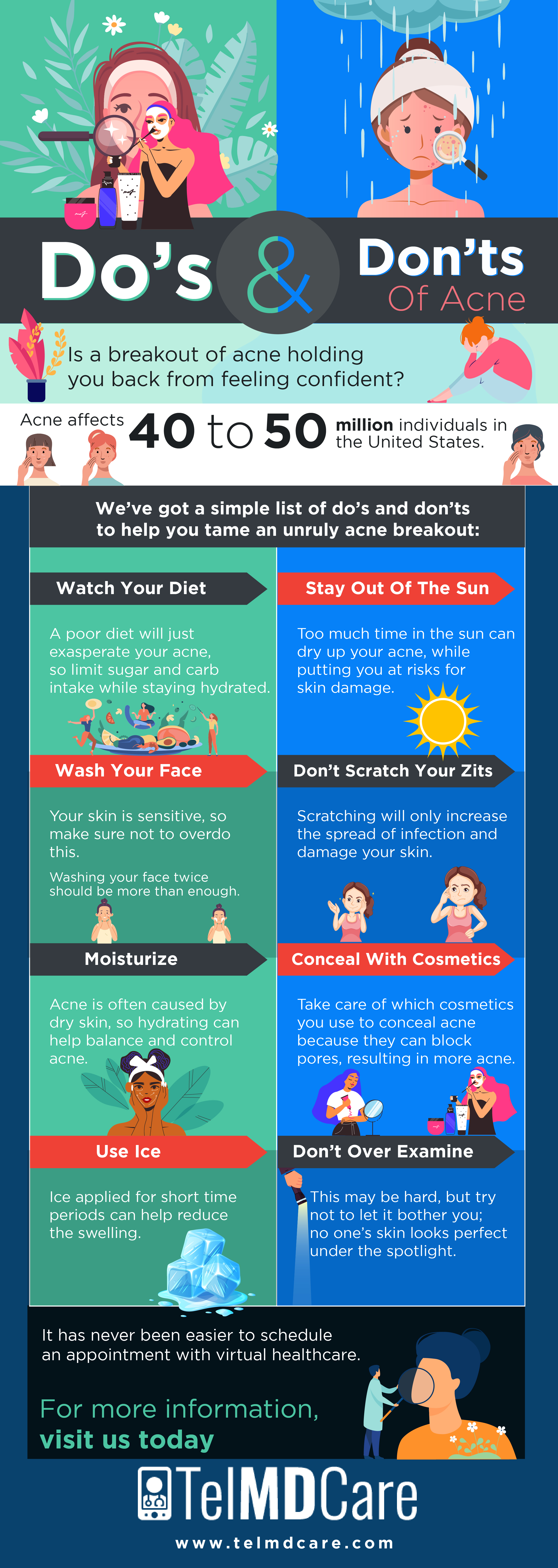 Do's & Don'ts of Acne
