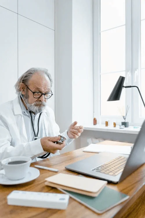 An online doctor appointment for gout attacks.