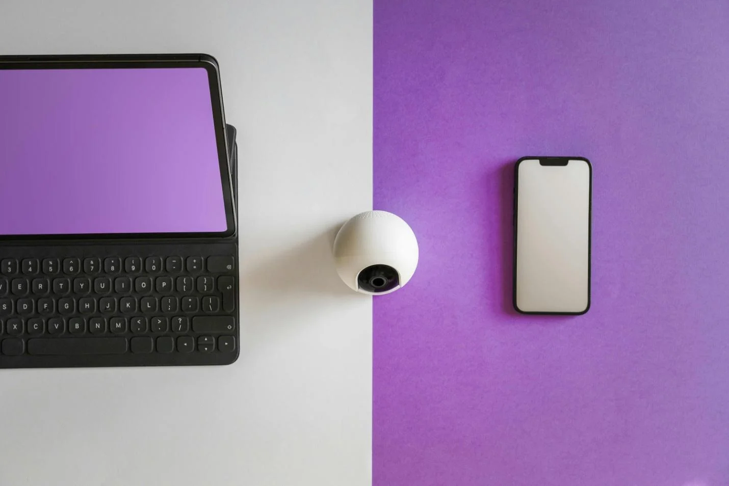 A Laptop, a Webcam and a Smartphone